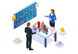 Set of Marketing Strategy Illustration V2
