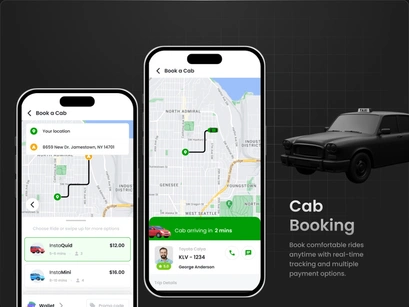 eCommerce & Ride Booking App | DeliGO