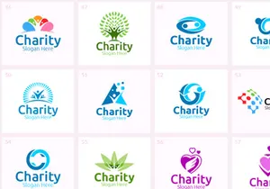 85 Charity Logo Bundle