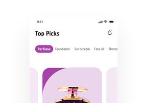 Online/ Retail Skincare Products App