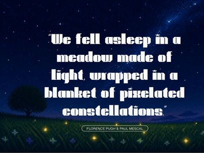 Lumina Lullaby | Pixelated Font