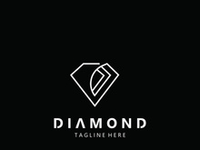 Jewelry Logo Template Design, diamond shop, accessories fashion Design, simple icon