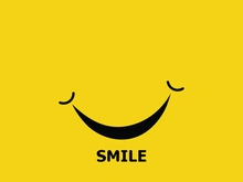 Smile logo and symbol vector image