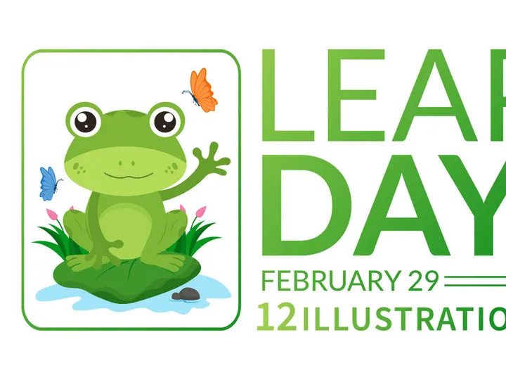 12 Happy Leap Day Illustration