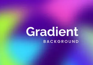 Vibrant gradient background with smooth color transitions