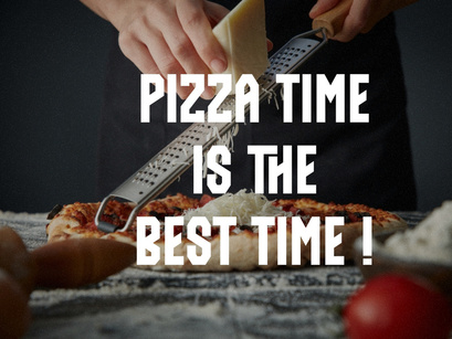 Black Pizza - Retro Classic Font