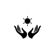 Creative and unique sun logo design.