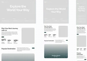 Travely - Travel Agency Landing Page
