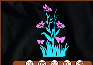 butterfly vintage t shirt Design