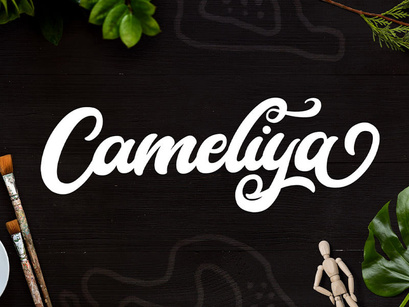 Cameliya - Bold Script Font