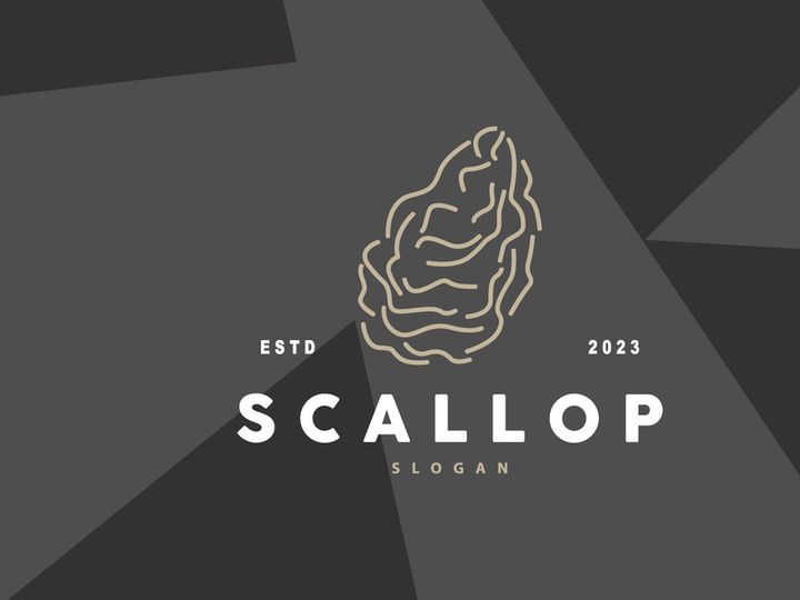 Seashell Logo, Inspirational Scallop Design