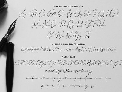 Dontheus - Signature Font