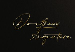 Dontheus - Signature Font