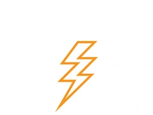 Lightning bolt flash thunderbolt icons vector