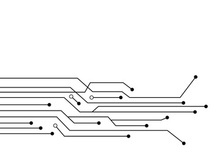 Circuit vector illustration
