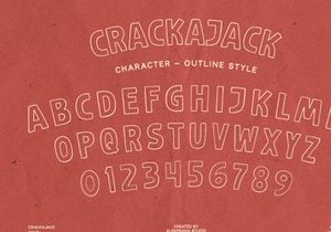 Crackajack - Vintage Font