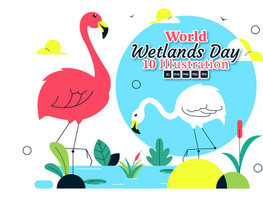 10 World Wetlands Day Illustration preview picture