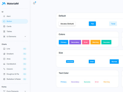 MaterialM Free Vuetify Nuxtjs Admin Template