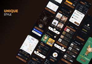 Sowan Coffee - UI Kit Coffee Shop App