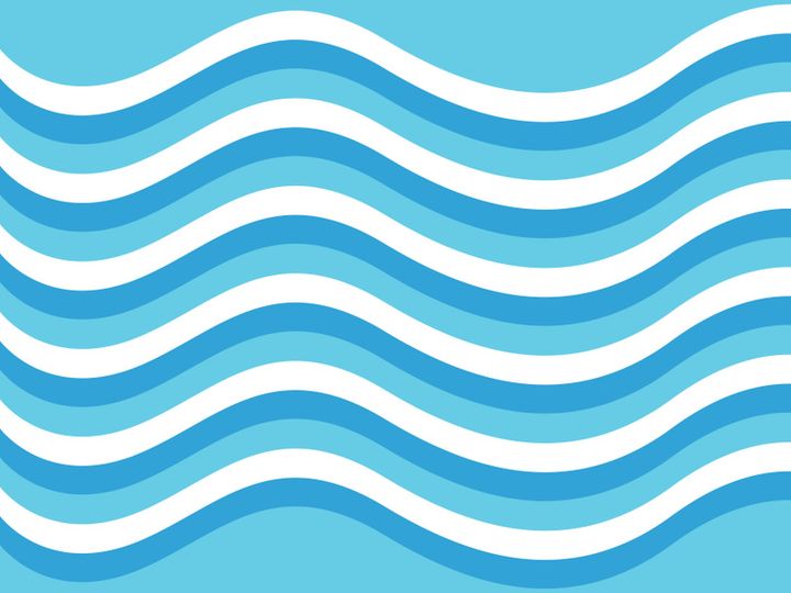 Abstract Water wave design background