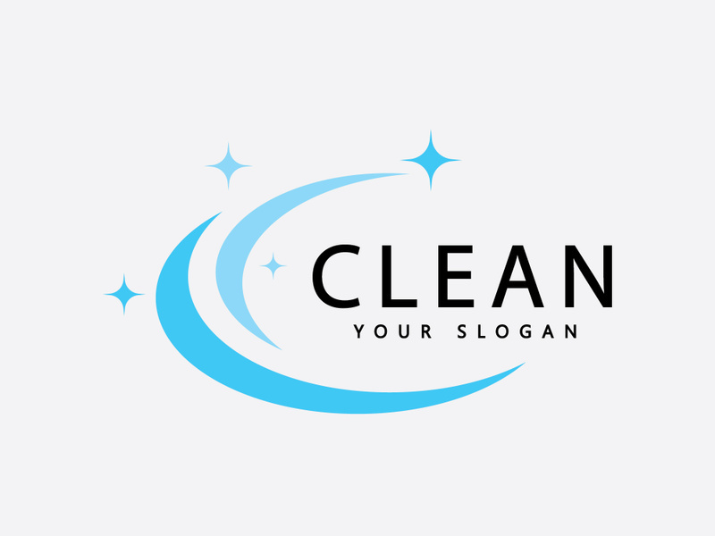 Clean and wash creative symbols,Company cleaning services graphic design