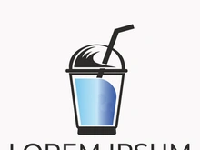 Bubble tea logo