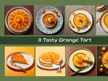 Tasty Orange Tart preview picture