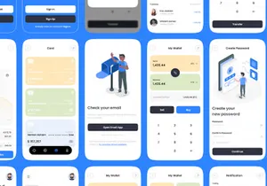 Crypto Wallet App UI Kit