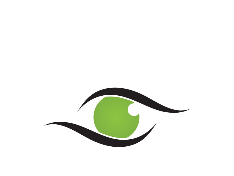 Eye Care vector logo and symbol design