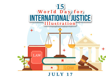 15 World Day for International Justice Illustration preview picture