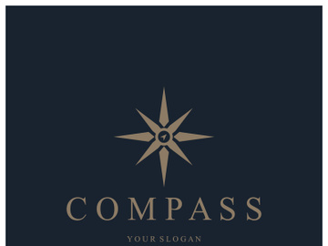 compass icon isolated on background.modern flat compass pictogram,business,marketing,internet concept.trendy simple vector symbol for websitedesign or button to mobile app.logo illustration. preview picture