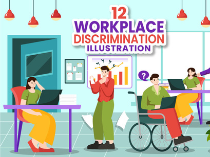 12 Workplace Discrimination Illustration