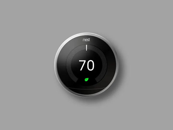Nest Thermostat Sketch Render