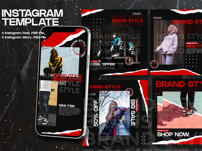 Brand Style - Instagram Template