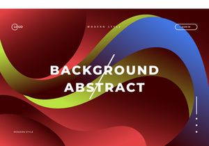 Abstract Red Background