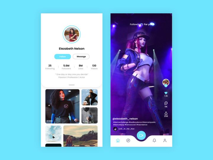 Mx TakaTak redesign UI Kit