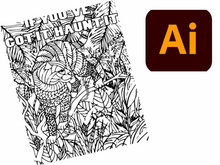 Halloween Coloring Book Page 35