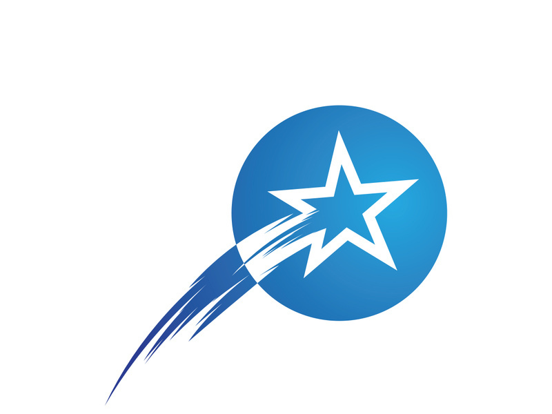Faster Star Logo Template