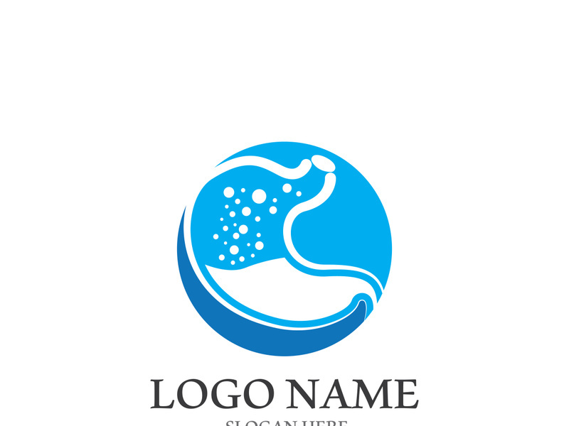 stomach care icon design concept vector illustration