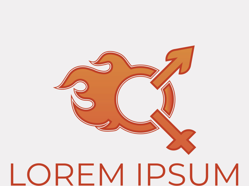Gender logo design