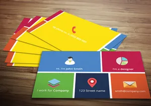 Metro Business Card Template
