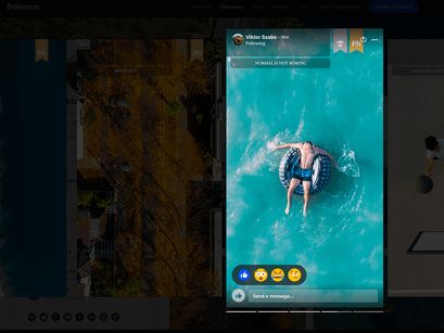 Behance Story Template (Free download)