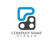 Business corporate S letter logo design vector