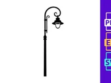 Vintage black outdoor wall lantern minimalist lighting design