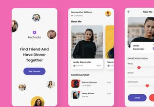 Fechada - Dating Mobile App UI Kit