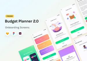 Budget Planner - Onboarding Screens