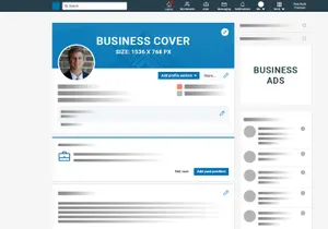 Linkedin Cover Free Mockup