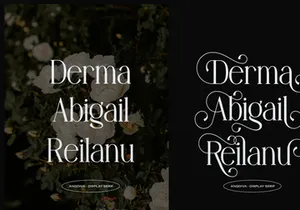 Angdiva | Display Serif Font