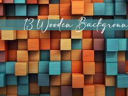 Colorful Wood Background preview picture