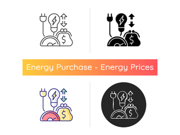 Energy efficiency program icon preview picture